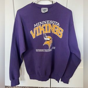 Medium vintage Minnesota Vikings crew neck sweatshirt